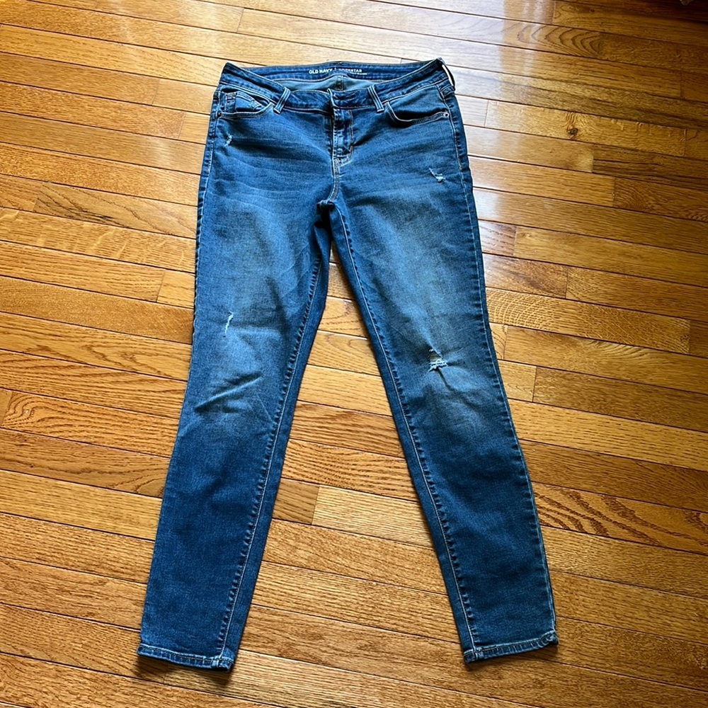 OLD NAVY jeans ROCKSTAR MID RISE/TAILLE MI BASSE JEANS